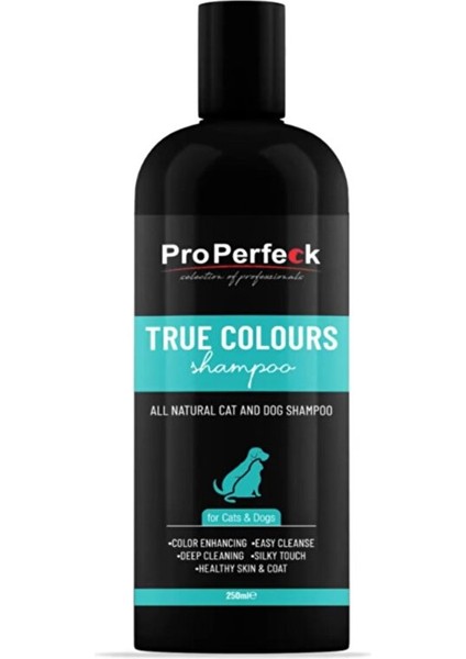 True Colours Renk Parlatıcı Kedi Köpek Şampuanı 250 ml