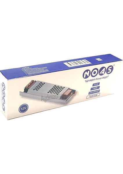 12 Volt 12,5 Amper Süper Slim Şerit LED Trafosu YL25-0150