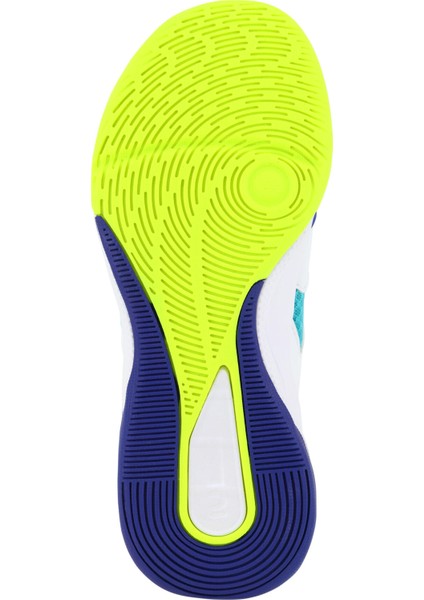 Allsix Çocuk Voleybol Ayakkabısı - Beyaz / Mavi / Yeşil - VS100 Confort modelleri