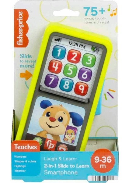 HNL48 Fisher-Price Kaydır ve Öğren Akıllı Telefon