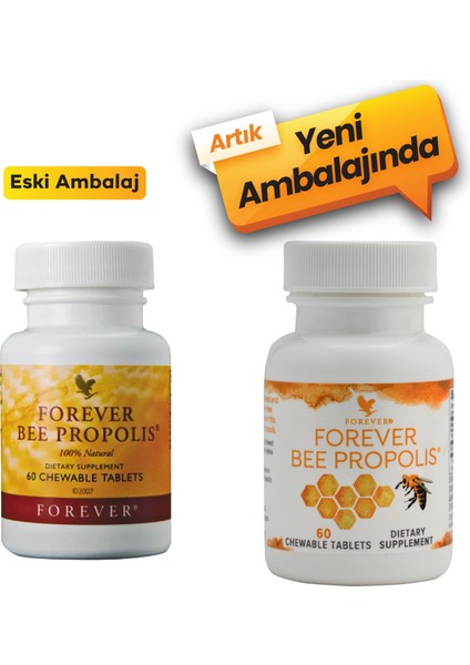 Forever Bee Propolis Arı Propolisi (orjinal) 60 Tablet
