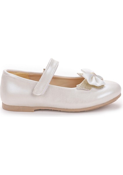 Taşlı Cırtlı Kız Çocuk Fiyonklu Babet Ayakkabı Ege 204 Cilt indirimleri