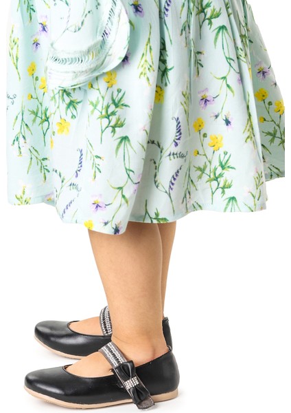 Cırtlı Kız Çocuk Taşlı Babet Ayakkabı 252 Cilt modelleri