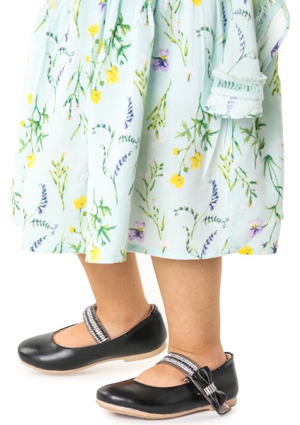 Cırtlı Kız Çocuk Taşlı Babet Ayakkabı 252 Cilt fırsatları