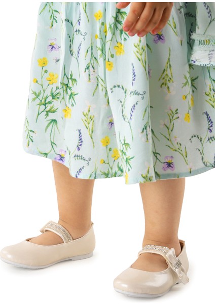 Cırtlı Kız Çocuk Taşlı Babet Ayakkabı 252 Cilt fiyatları