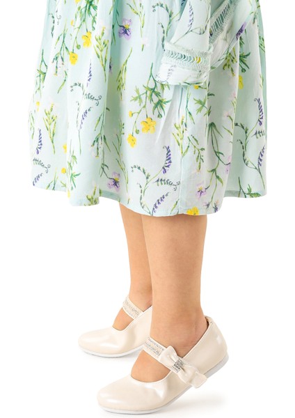 Cırtlı Kız Çocuk Taşlı Babet Ayakkabı 252 Cilt modelleri