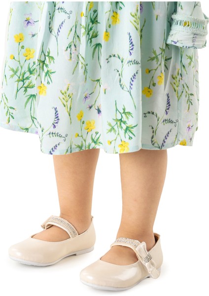 Cırtlı Kız Çocuk Taşlı Babet Ayakkabı 252 Cilt fırsatları