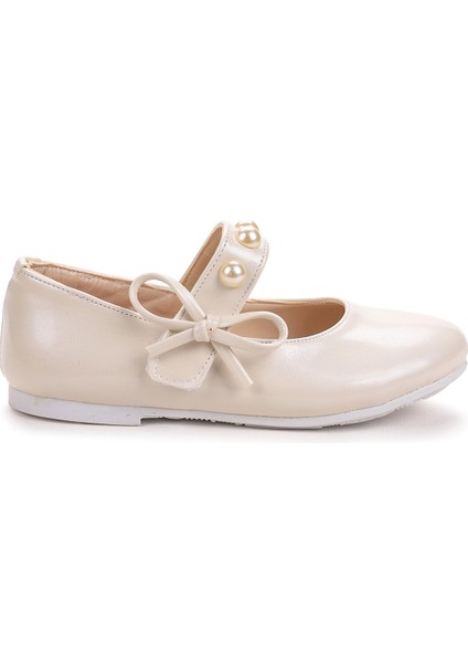 Incili Cırtlı Kız Çocuk Babet Ayakkabı 253 Cilt Bareti indirimleri