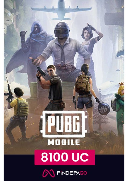 Pubg Mobile 8100 Uc Id Yükleme ( Yalnızca Tr )