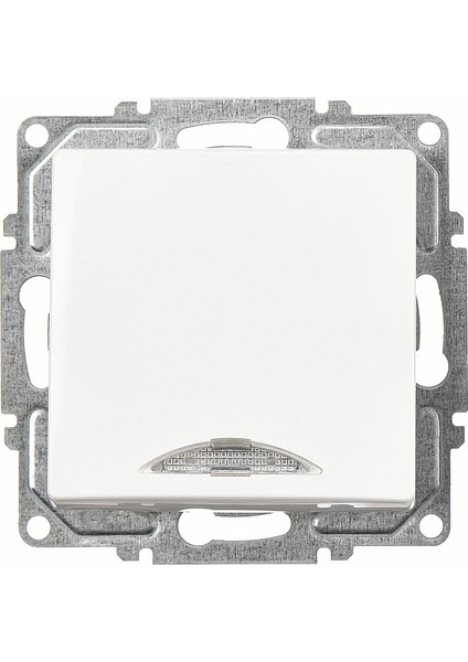 Vısage Beyaz Isıklı Anahtar