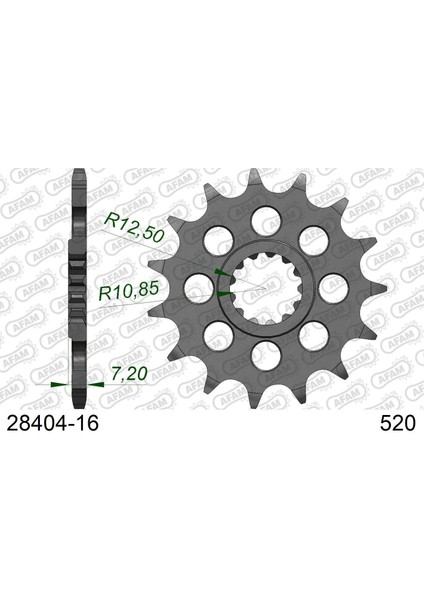 Countershaft Sprocket #520