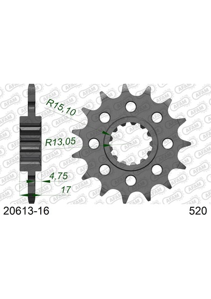 Countershaft Ön Dişli #520