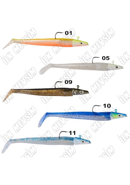 Snake Shad 12CM 16GR Silikon Yem