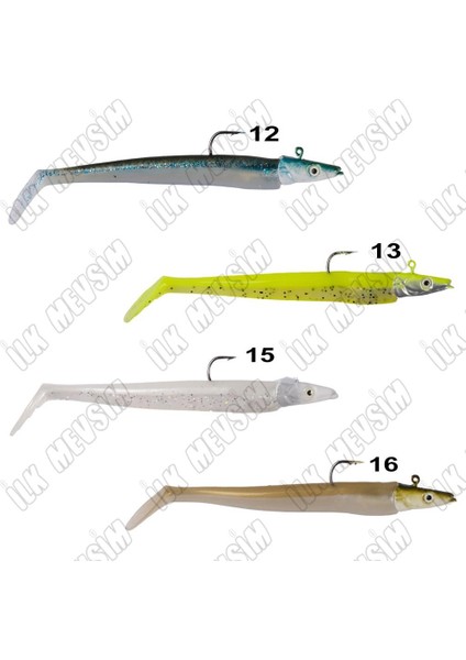 Snake Shad 12CM 16GR Silikon Yem