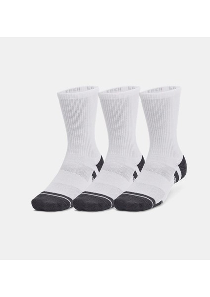 Unisex UA Performance Tech 3’lü Paket Crew Çorap 1379512-100