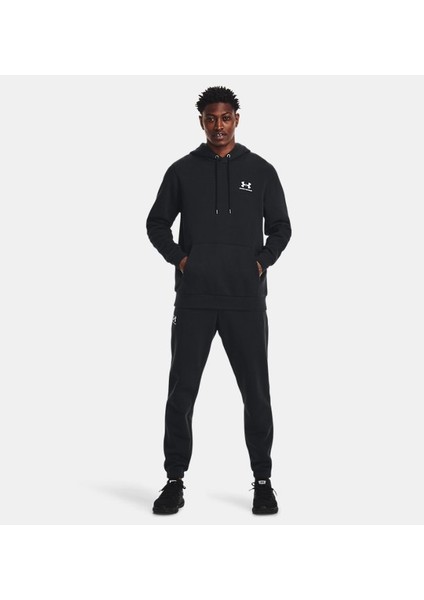 Under Armour Erkek UA Essential Fleece Kapüşonlu Üst 1373880-001