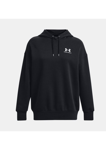 Kadın UA Essential Fleece Oversized Kapüşonlu Üst 1379495-001 fırsatları