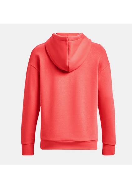 Kadın UA Essential Fleece Kapüşonlu Üst 1373033-691 indirimleri