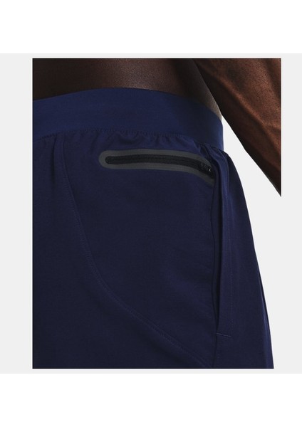 UA UNSTOPPABLE TAPERED PANT 1352028-410 ERKEK LACİVERT Eşofman Altı