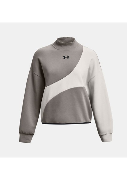 Kadın UA Unstoppable Fleece Crop Bisiklet Yaka 1379845-294