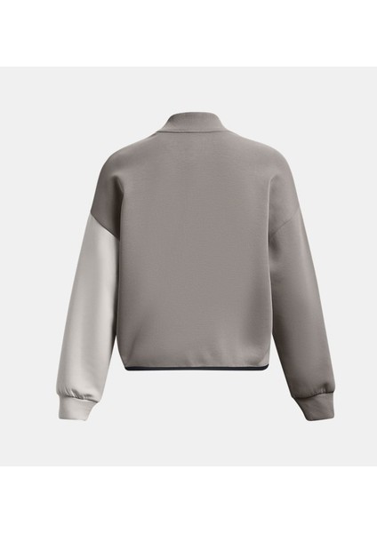 Kadın UA Unstoppable Fleece Crop Bisiklet Yaka 1379845-294 fiyatları