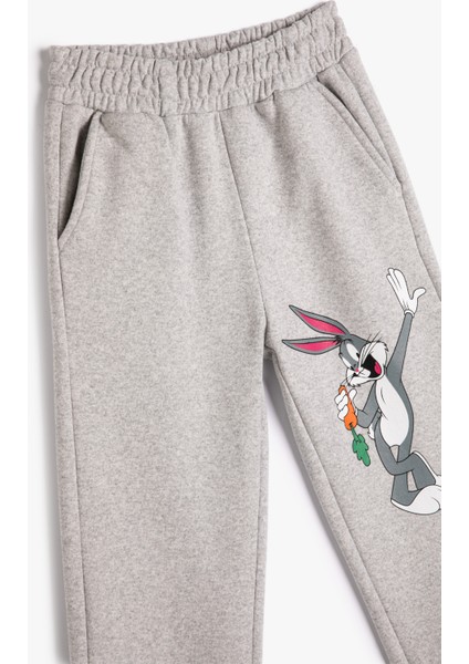 Bugs Bunny ve Tweety Jogger Eşofman Altı Cepli