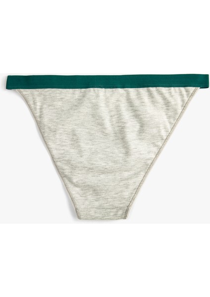 Brazilian Külot Slogan Baskılı Ribanalı fiyatları