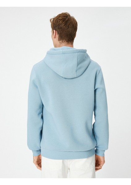 Basic Kapşonlu Sweat Uzun Kollu fırsatları