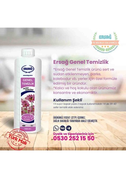 Genel Temizlik 1000 Ml.