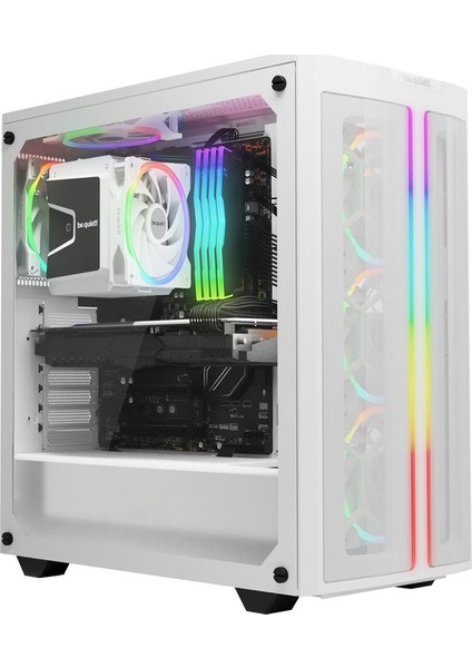 Light Wings White 140MM Pwm Premium Argb Kasa Fanı 4-Pin 3'lü Paket BL103