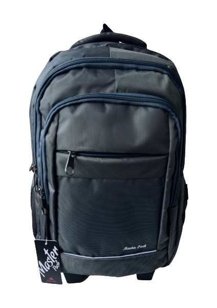 Çekçekli Seyahat Valiz Çantası Kabin Boy Fonksiyonel Tekerlekli Fonsiyonel Sırt Çantası 58X35X26 Yeşil modelleri