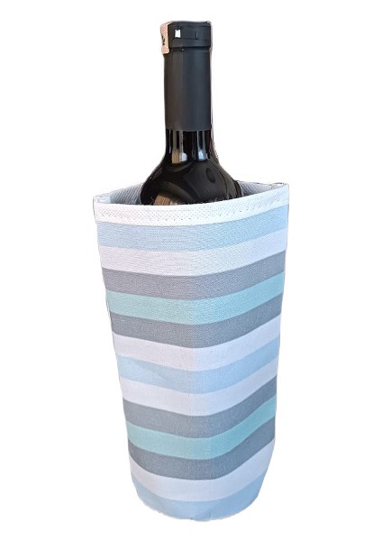 Çizgili Şişe Soğutucu Çanta Soğuk Tutucu Termal Şişe Kılıfı fırsatları