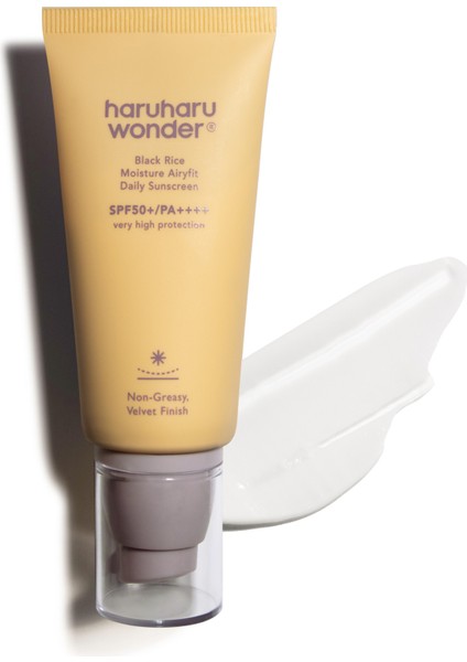 Black Rice Moisture Airyfit Sunscreen SPF50+ 50ML - Nemlendirici Airyfit Güneş Kremi