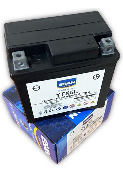 (Sla) YTX5L / Ebs-3 12V 4AH Motosiklet Aküsü