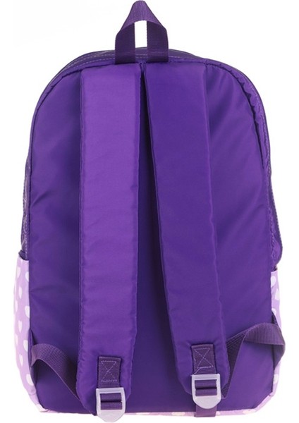 Soft Floral Sırt Çantası Purple K1492