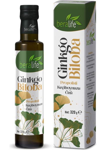 Ginkgo Biloba Propolisli Keçiboynuzu Özü