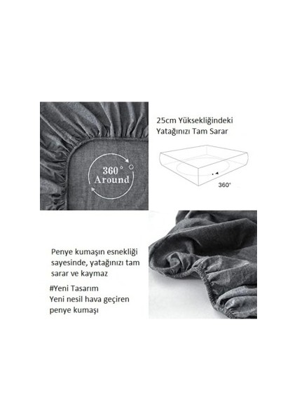 Tek Kişilik Lastikli Çarşaf Takımı fiyatları