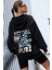Only Trendwear Oversize Just Chill And Have Fun Baskılı Sweatshirt 1
