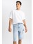 Baggy Fit Geniş Kalıp Normal Bel Geniş Paça Jean Pantolon A6529AX23SM 2