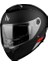 Thunder 4 Sv Solid A1 Matt Black Şeffaf Vizörlü Kask 2