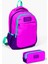 Kids Pembe Mor 2'li Okul Çanta Seti SET0214401 1