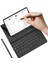 Galaxy Z Fold 4 Kılıf Standlı Bluetooth Klavyeli Zore Kıpta Keyboard Set Kılıf 2