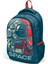 Kids Çivit Kırmızı Astronot Desenli 2'li Okul Çanta Seti SET0214389 2