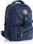 Ççs Lacivert CCS51414 Kanvas Kumaş Unisex Suya Dayanıklı Çok Cepli Sırt Çantası 2