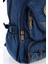 Ççs Lacivert CCS51416 Kanvas Kumaş Unisex Suya Dayanıklı Çok Cepli Sırt Çantası 4