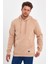 3 Iplik Şardonlu Cepli Kapşonlu Sweatshirt RD24KE055490 4