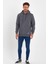 3 Iplik Şardonlu Cepli Kapşonlu Sweatshirt RD24KE055490 2