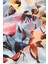 Mavi Floral Soft Eşarp 3