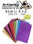 Simli Eva A4 20X30 cm 10 Renk 1 Paket Simli Eva Süngeri 10'lu Okul Kreş Anasınıfı Elişi Etkinlikleri 1