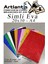 Simli Eva A4 20X30 cm 10 Renk 1 Paket Simli Eva Süngeri 10'lu Okul Kreş Anasınıfı Elişi Etkinlikleri 2